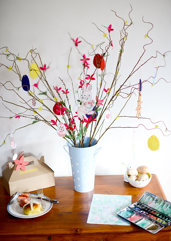 DIY Easter Tree from Bibliosophy Handmade | 100 Layer Cakelet