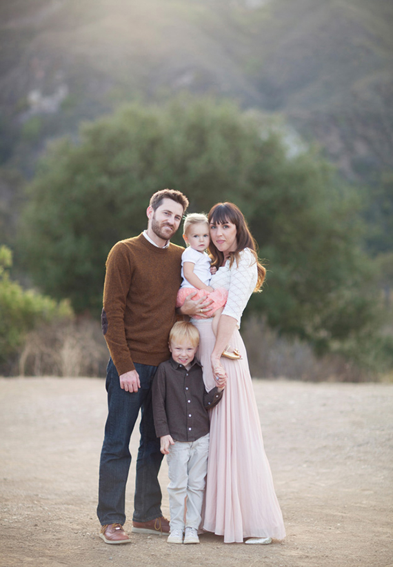 Rustic family photos by Annie McElwain | 100 Layer Cakelet