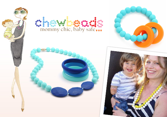 Chewbeads teething necklace giveaway | 100 Layer Cakelet