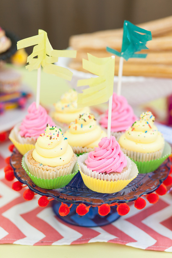 Dotty's 3rd birthday fiesta by Bows & Arrows | 100 Layer Cakelet