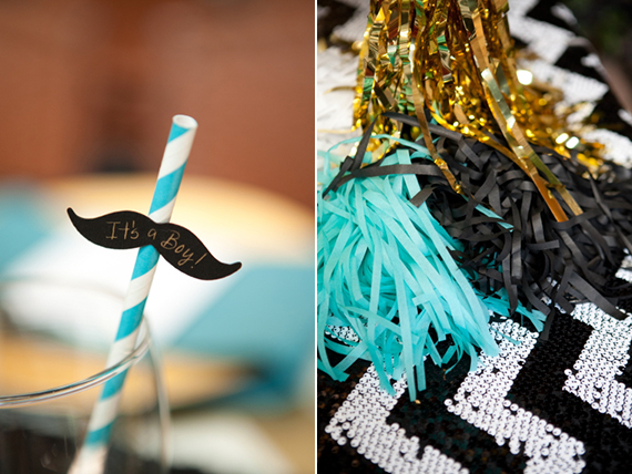 Moustache-themed boy's baby shower | 100 Layer Cakelet