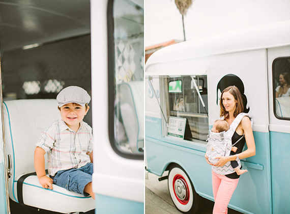 Ice cream outing with Ergobaby | Rebecca Fishman | 100 Layer Cakelet