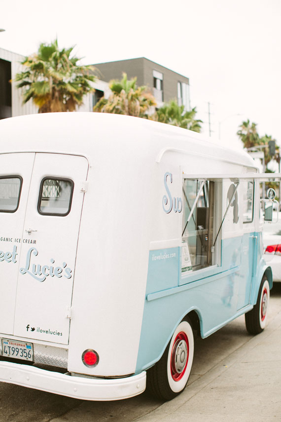 Sweet Lucie's vintage ice cream truck | Rebecca Fishman | 100 Layer Cakelet