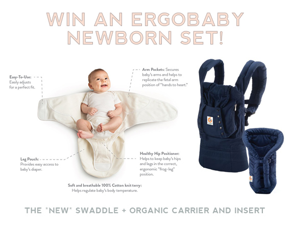 Ergobaby newborn set giveaway on 100 Layer Cakelet