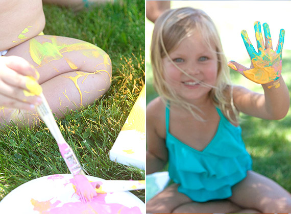 End of the summer kid's craft party | Beijos Events | 100 Layer Cakelet