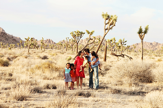 Joshua Tree family photos by Kimberly Genevieve | 100 Layer Cakelet