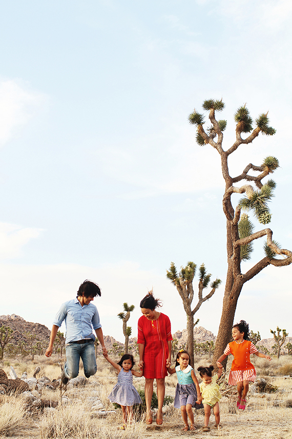 Joshua Tree family photos by Kimberly Genevieve | 100 Layer Cakelet