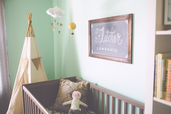 Fletcher's cozy modern nursery | Melissa Audrey | 100 Layer Cakelet