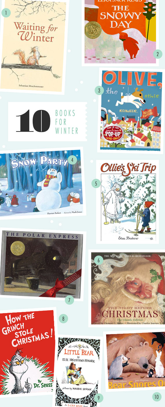 Favorite books for Winter | 100 Layer Cakelet