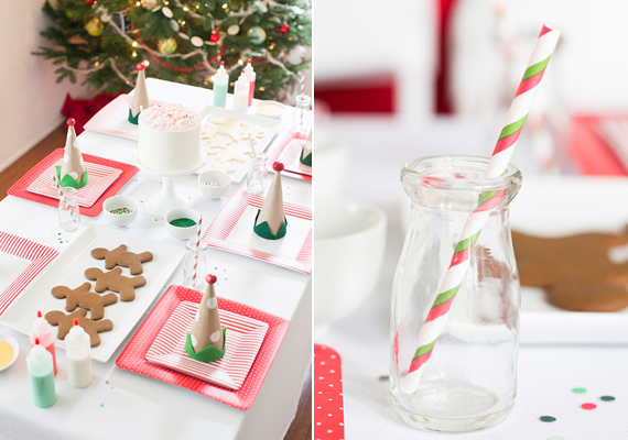 Holiday cookie decorating birthday party | photo by Scott Clark Photo | 100 Layer Cakelet