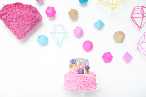 Gem-themed first birthday party | Darling and Daisy | 100 Layer Cakelet