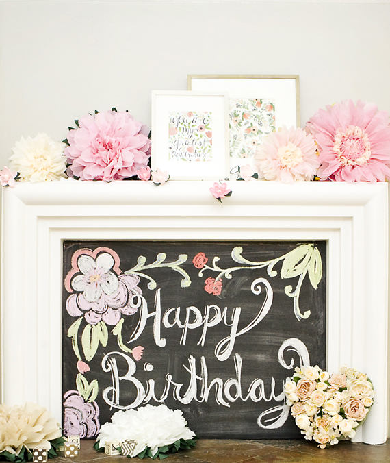 Botanical party 1st birthday by Nikki Kinowski | 100 Layer Cakelet
