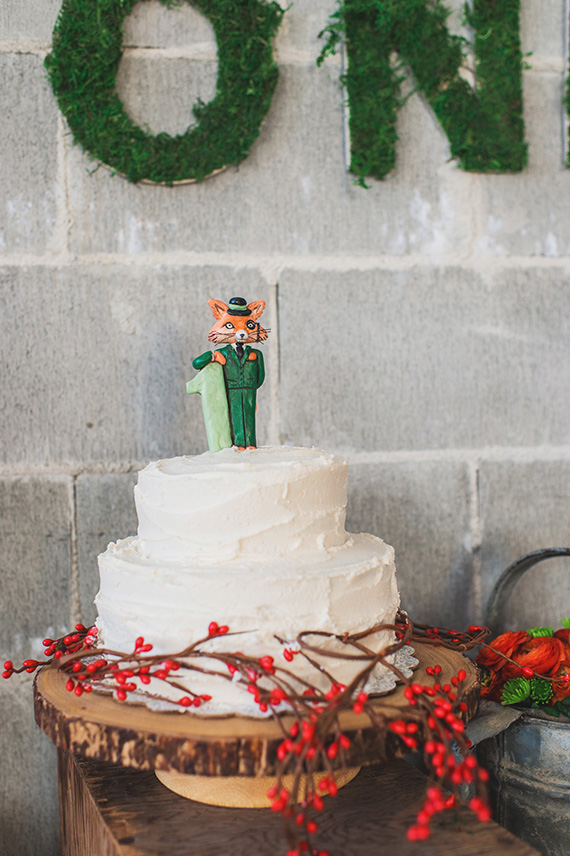 Fantastic Mr. Fox first birthday | The Paper Suite | 100 Layer Cakelet