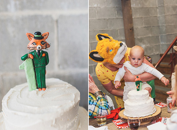Fantastic Mr. Fox first birthday | The Paper Suite | 100 Layer Cakelet