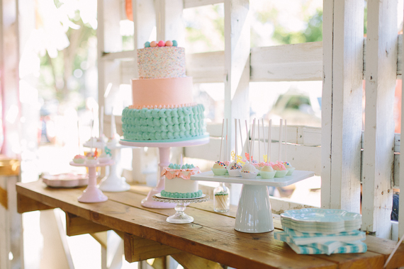 Girl's 1st birthday by Apryl Ann Photography | 100 Layer Cakelet