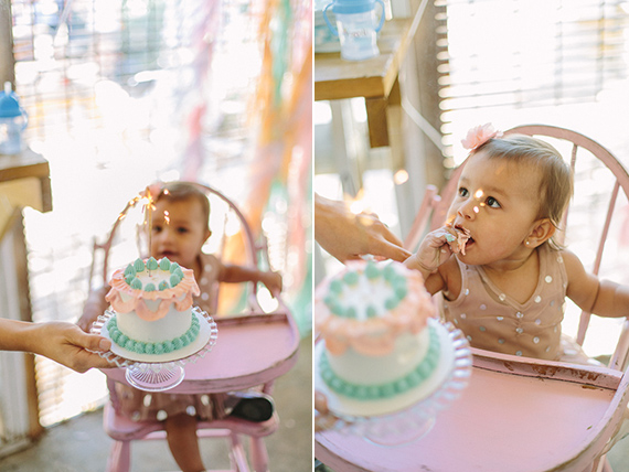 Girl's 1st birthday by Apryl Ann Photography | 100 Layer Cakelet