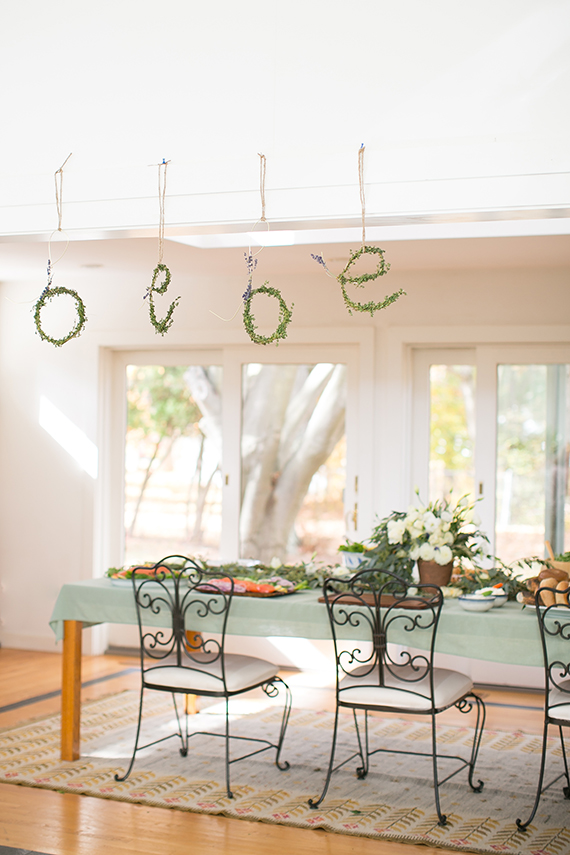 Rustic French baby shower by MStarr Events | 100 Layer Cakelet
