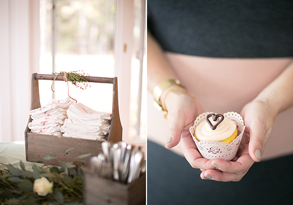 Rustic French baby shower by MStarr Events | 100 Layer Cakelet