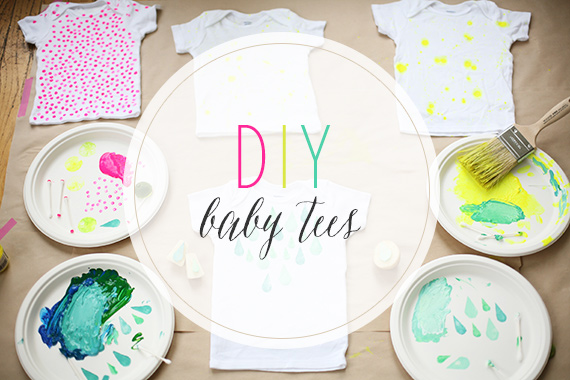 DIY baby tees | 100 Layer Cakelet