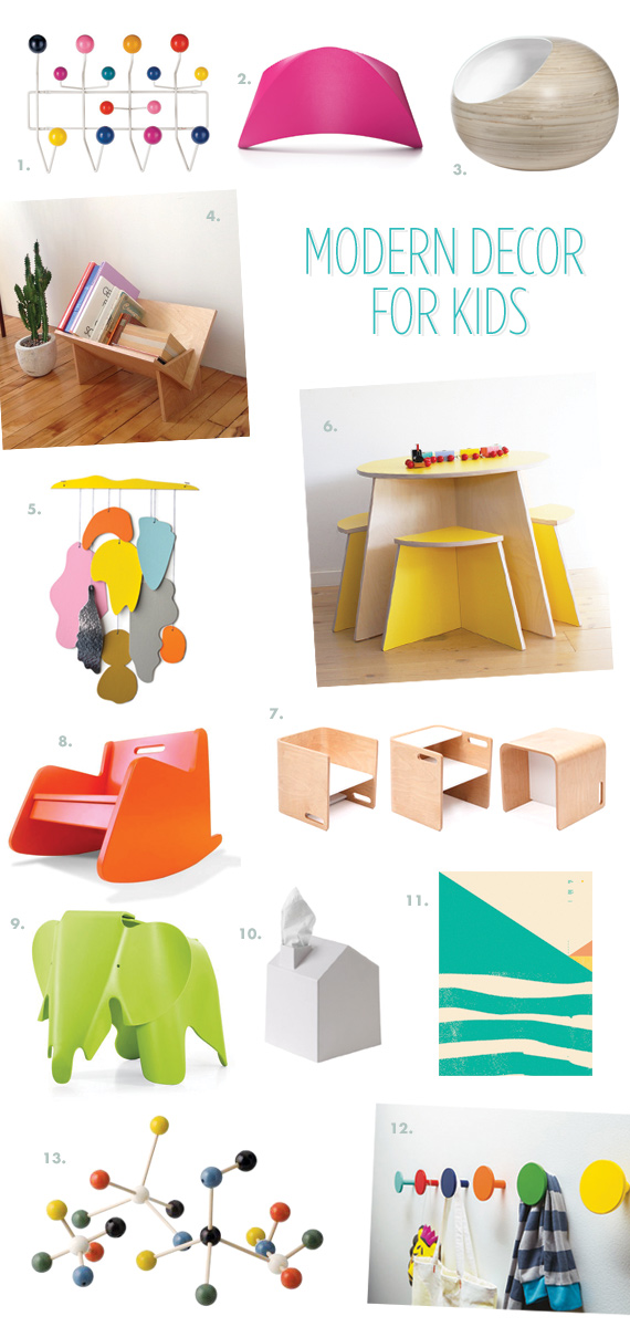 Modern decor for kids | 100 Layer Cakelet
