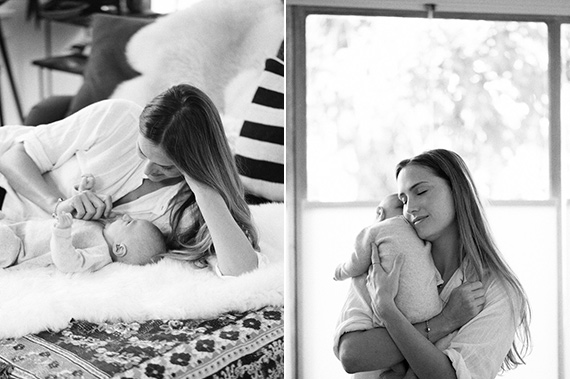 Los Angeles newborn photos at home by Erin Hearts Court | 100 Layer Cakelet