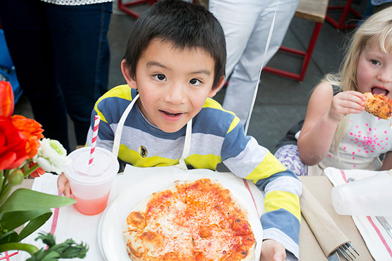 Pizza-making 4th birthday party | Scott Clark Photo | 100 Layer Cakelet