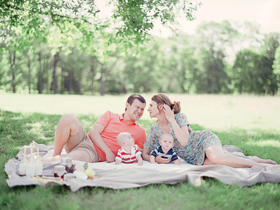 Spring family picnic by Ksenia Milushkina | 100 Layer Cakelet