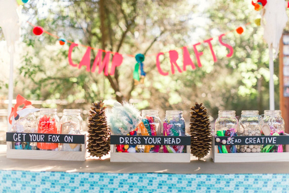 Summer camp 1st birthday by Jessica Claire | 100 Layer Cakelet