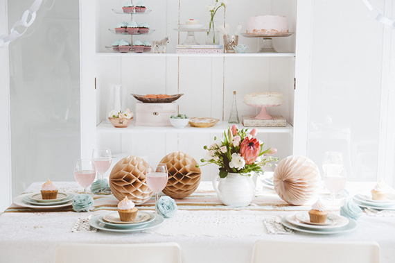 Spring girl's birthday party | Tina Fussell | 100 Layer Cakelet