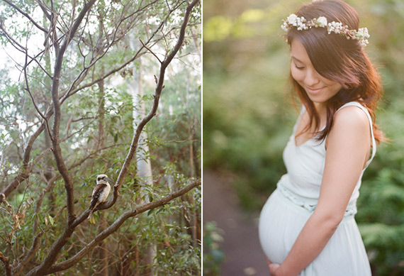 Forest maternity photos in Sydney Australia by Tealily Photography | 100 Layer Cakelet