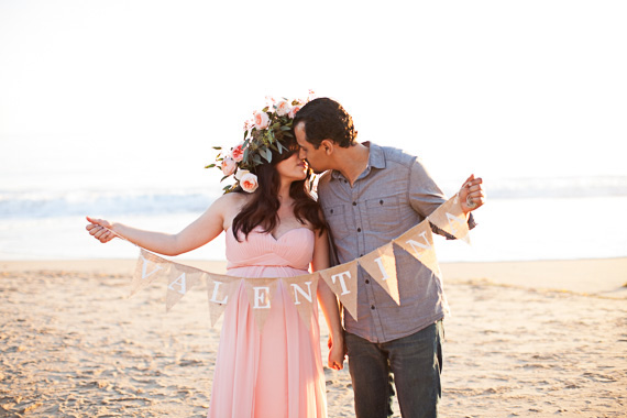 Southern California beach maternity photos by Chris and Kristen Photography | 100 Layer Cakelet