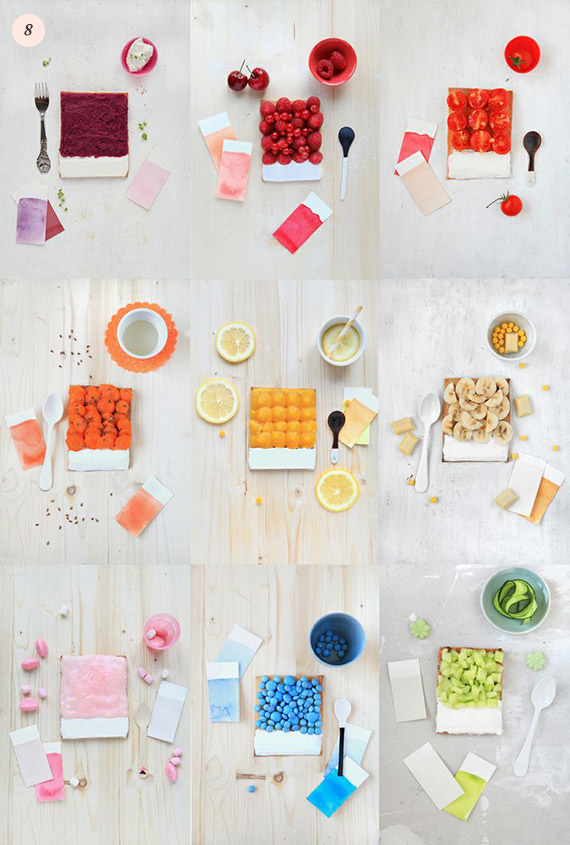 Rainbow food by Griottes | 100 Layer Cakelet