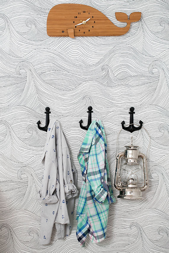 Nautical surf-themed bedroom | Photo by Scott Clark Photo | 100 Layer Cakelet