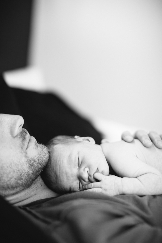 Modern newborn photos by Erin Hearts Court | 100 Layer Cakelet
