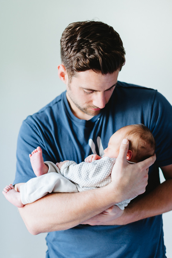 Modern newborn photos by Erin Hearts Court | 100 Layer Cakelet