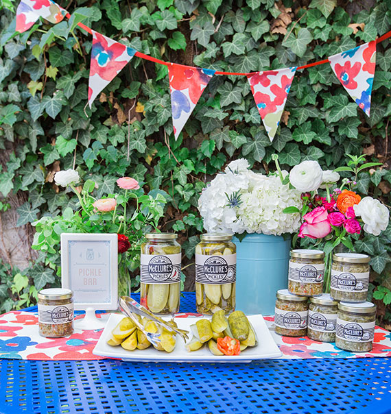 Pickles and Ice Cream baby shower by Ideal Events and Design | Jon Hartman Photo | 100 Layer Cakelet