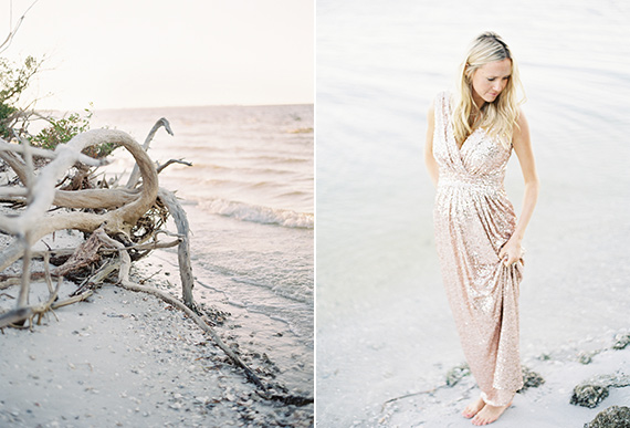 Beach maternity photos in Florida by Jessica Lorren Photography | 100 Layer Cakelet