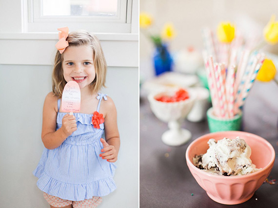 Ice Cream Party ideas from Goldfinch Events | Photos by Jeremiah and Rachel | 100 Layer Cakelet