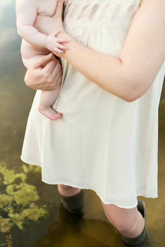 Mother-daughter maternity photos by Lauren W Photography | 100 Layer Cakelet