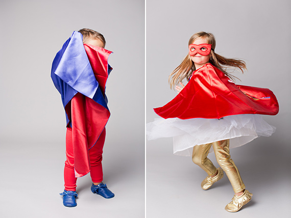 Kids costumes from Pottery Barn Kids | Styling by Beijos Events | Photos by Lovechild Photo | See more on 100 Layer Cakelet