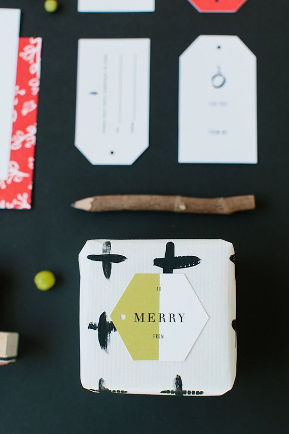Custom holiday cards by Eclectic Press | 100 Layer Cakelet