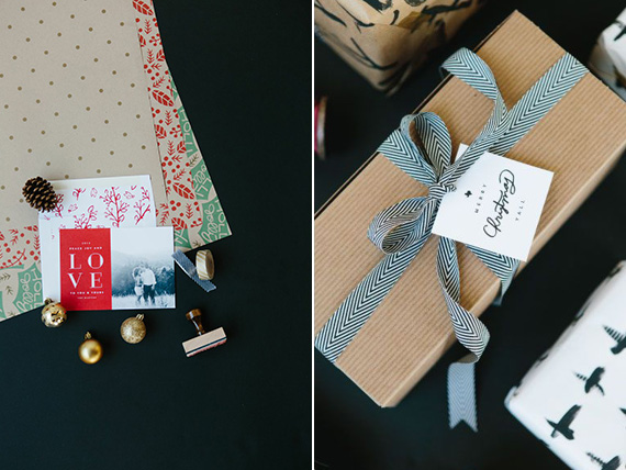 Custom holiday cards by Eclectic Press | 100 Layer Cakelet