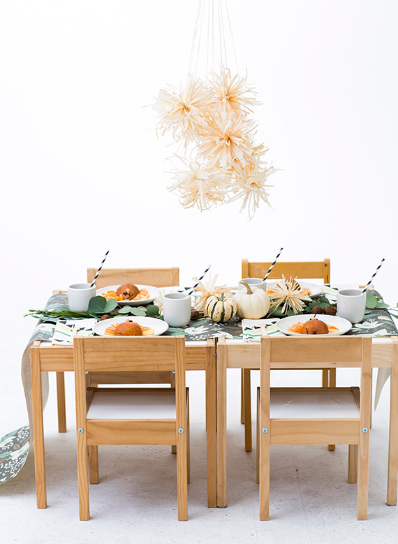 Thanksgiving kids table ideas | Scott Clark Photo | 100 Layer Cakelet