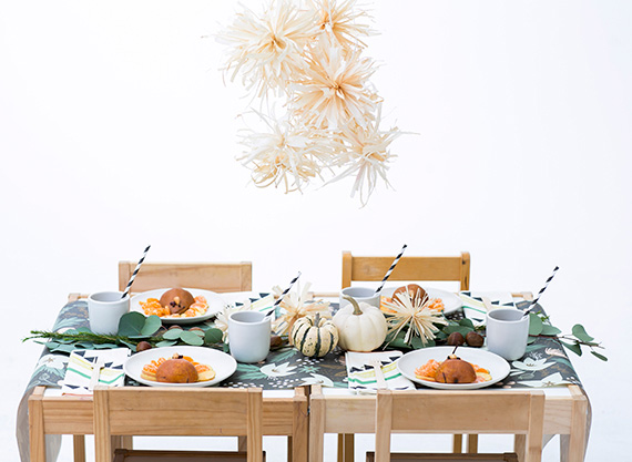 Thanksgiving kids table ideas | Scott Clark Photo | 100 Layer Cakelet