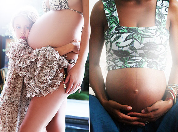 Maternity photos from The Glow | 100 Layer Cakelet