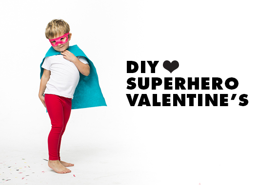 DIY Superhero Valentines | Photos by Scott Clark Photo | https://cakelet.100layercake.com/?p=29602