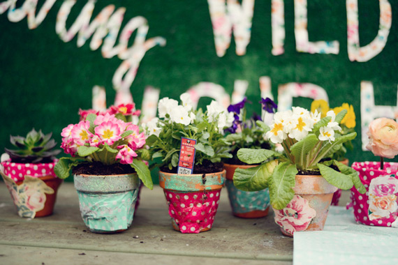 Floral, gardening 4th birthday party by Alea Moore Photography | 100 Layer Cakelet