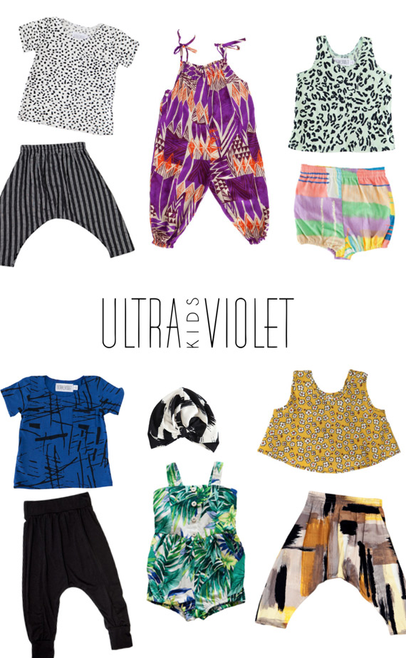Ultra Violet Kids | Modern kids clothes | 100 Layer Cakelet