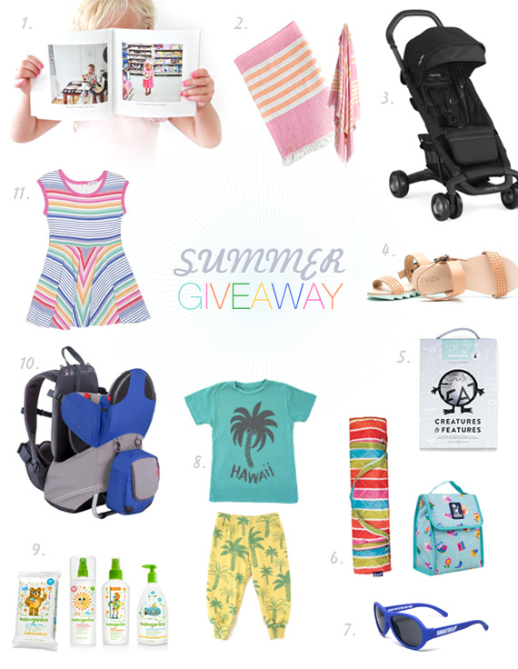Summer Kids Giveaway on 100 Layer Cakelet