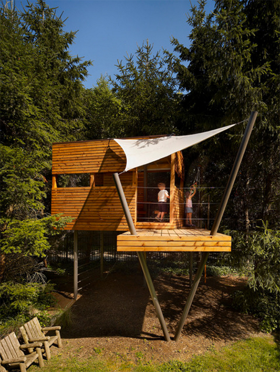15 amazing outdoor play houses